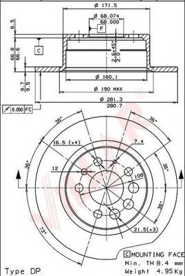 Disc frana