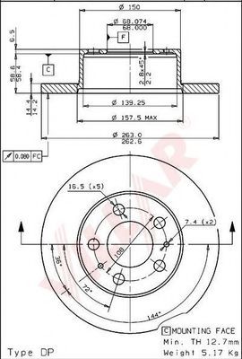 Disc frana