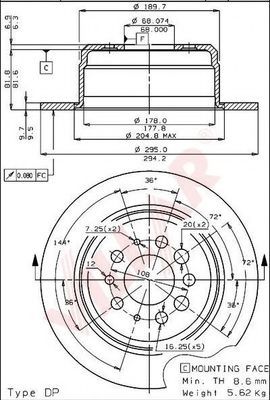 Disc frana