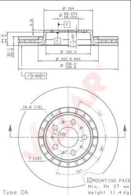 Disc frana