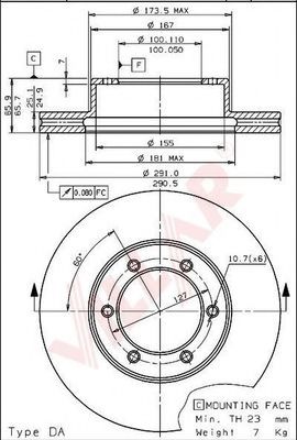 Disc frana