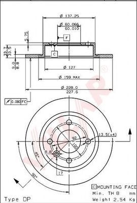 Disc frana