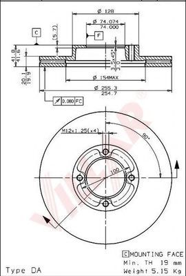 Disc frana