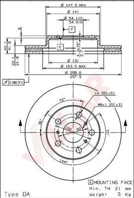 Disc frana