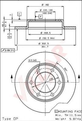 Disc frana