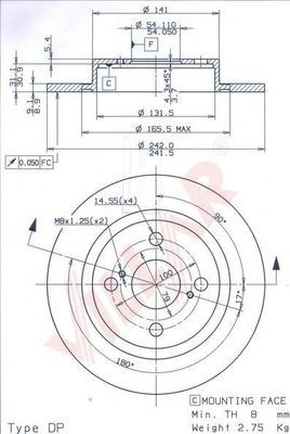 Disc frana