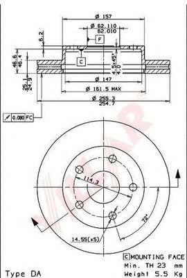 Disc frana