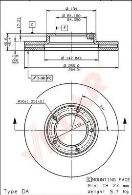 Disc frana