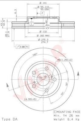 Disc frana