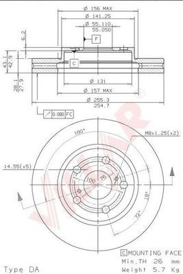 Disc frana