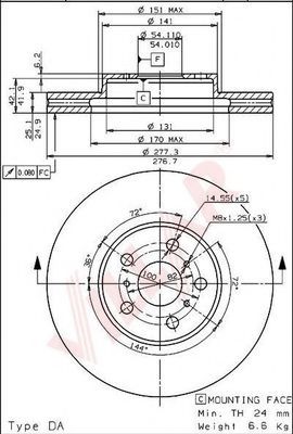 Disc frana