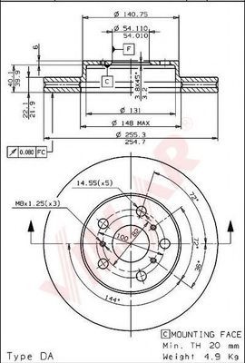 Disc frana