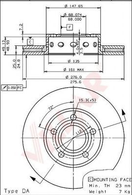 Disc frana