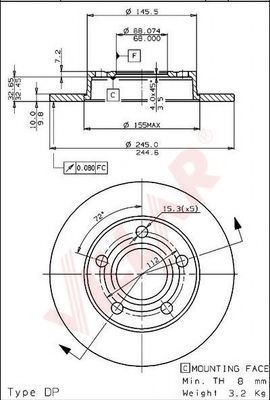 Disc frana