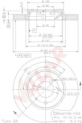 Disc frana