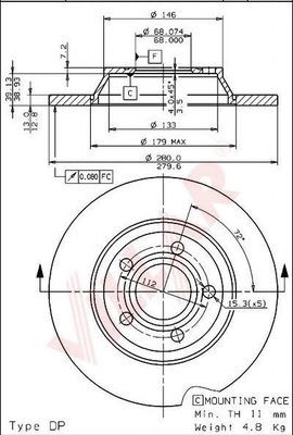 Disc frana