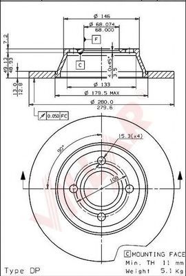 Disc frana