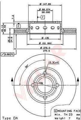 Disc frana