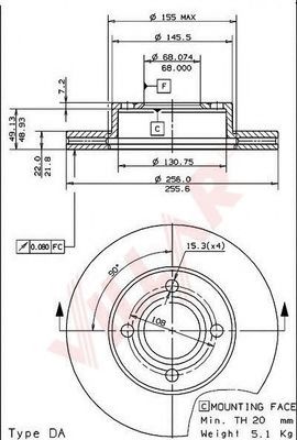 Disc frana