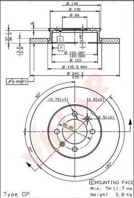 Disc frana