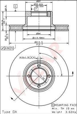 Disc frana