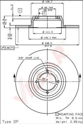 Disc frana