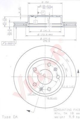 Disc frana