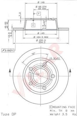 Disc frana