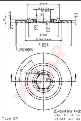 Disc frana