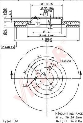 Disc frana