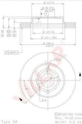 Disc frana