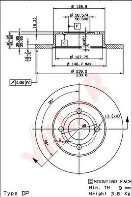 Disc frana