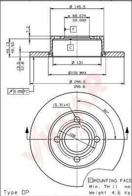 Disc frana