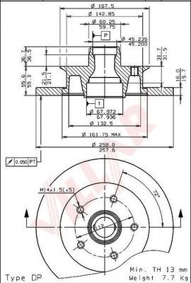 Disc frana