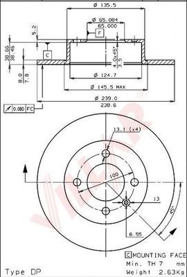 Disc frana