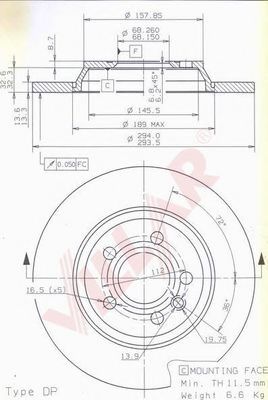 Disc frana