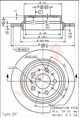 Disc frana