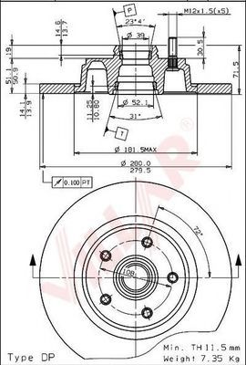 Disc frana