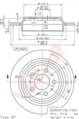 Disc frana