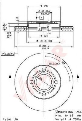 Disc frana