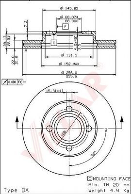 Disc frana