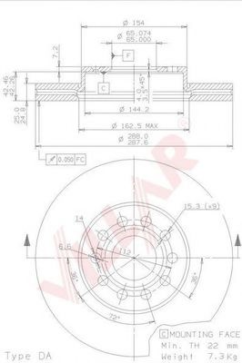 Disc frana