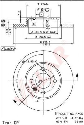 Disc frana