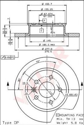 Disc frana