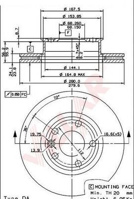 Disc frana