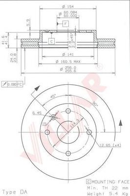 Disc frana