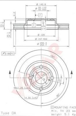 Disc frana