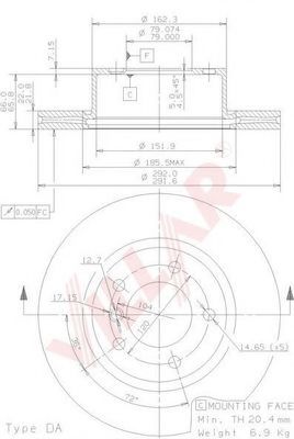 Disc frana