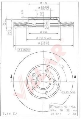 Disc frana