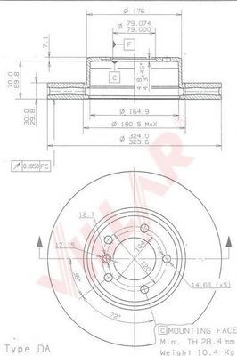 Disc frana